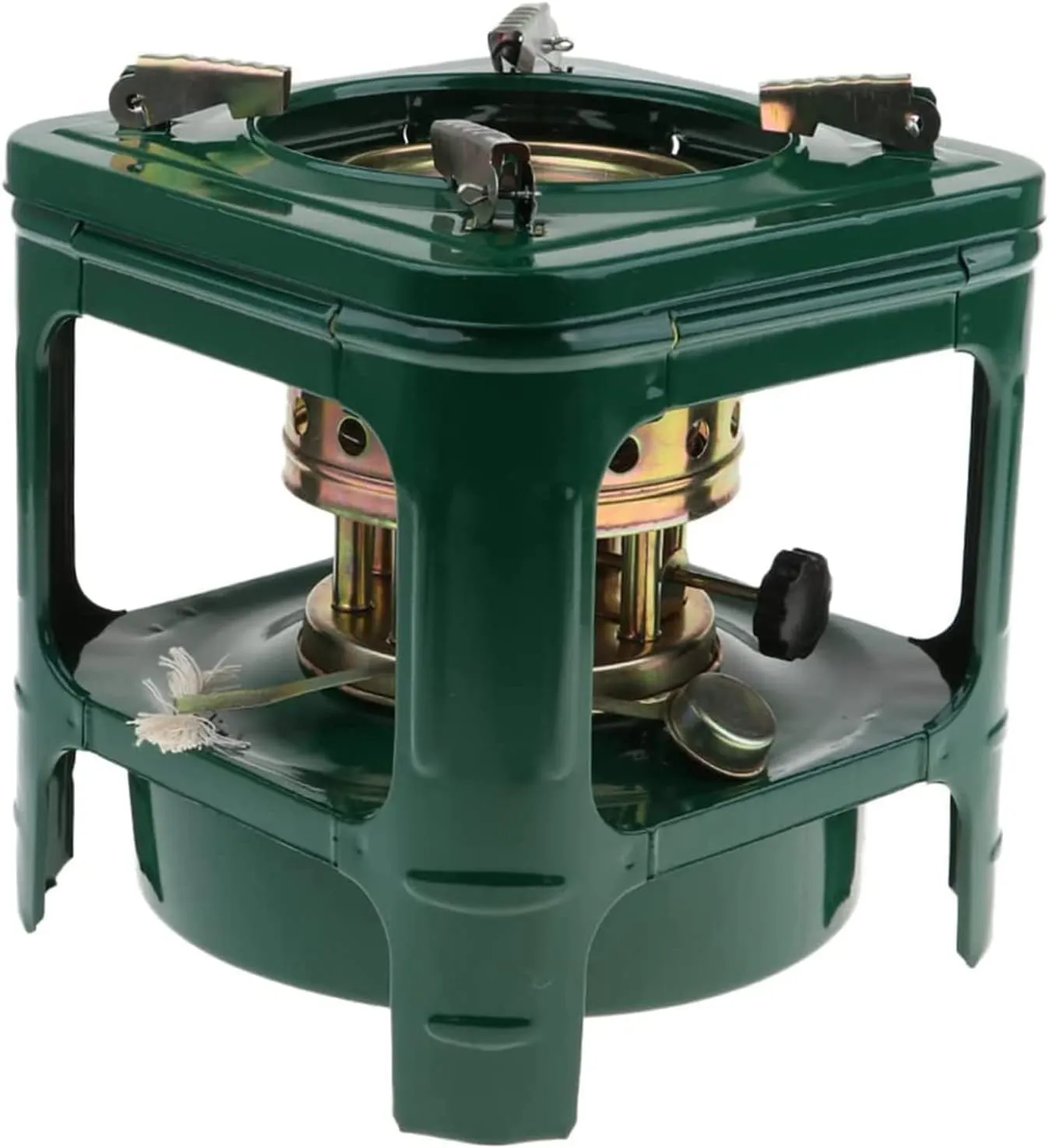 8 Wicks Kerosene Diesel Camping Stove, Fuel Efficient Heat Resistance Cooking Utensil Kerosene Stove, Windproof Camping Stove, for Backpacking, Hiking, Picnic, for 1-3 Person