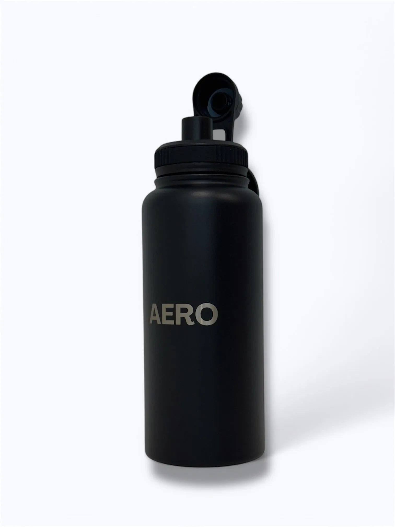AERO- Black 1L Magnetic Water Bottle