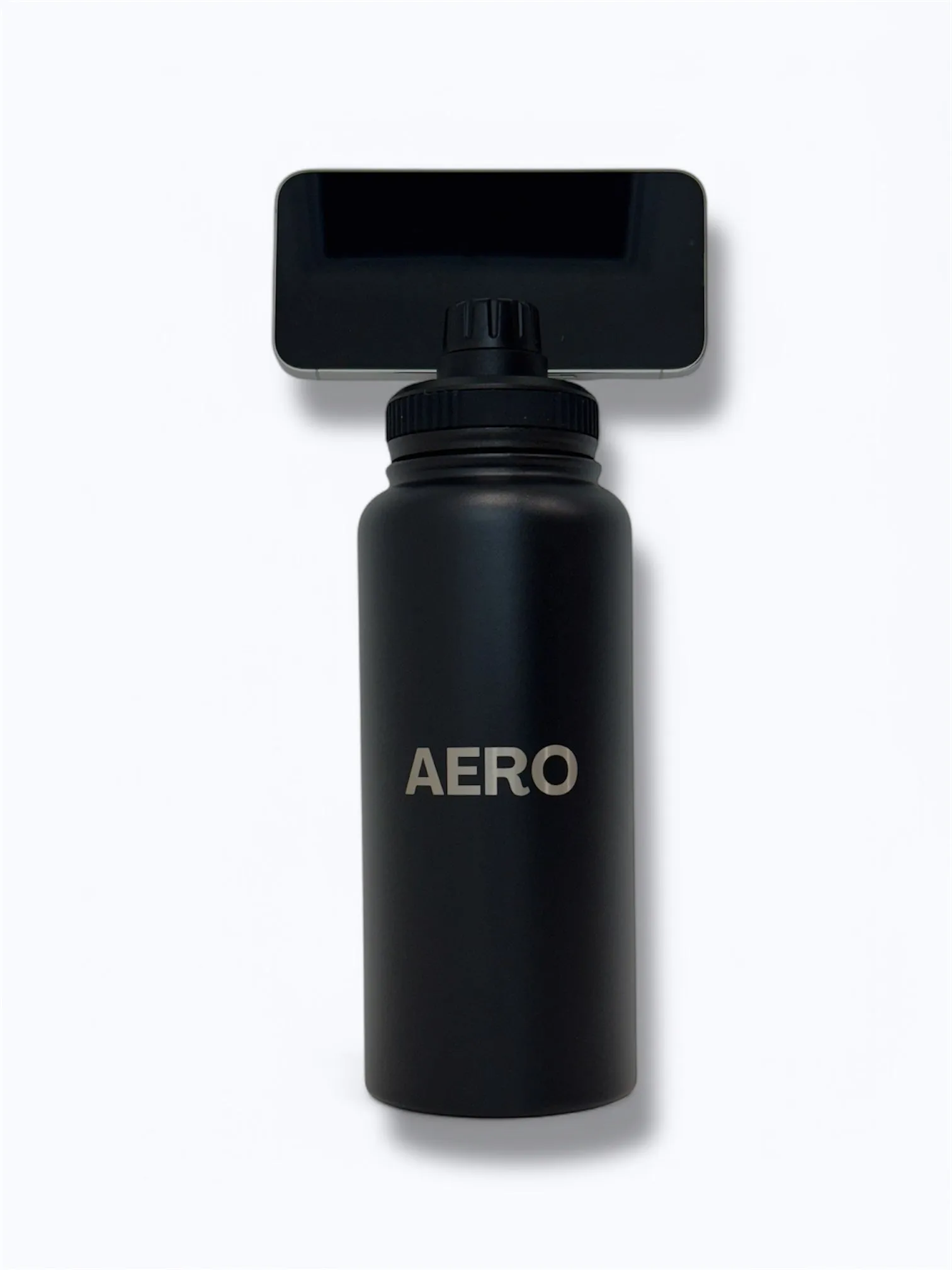 AERO- Black 1L Magnetic Water Bottle