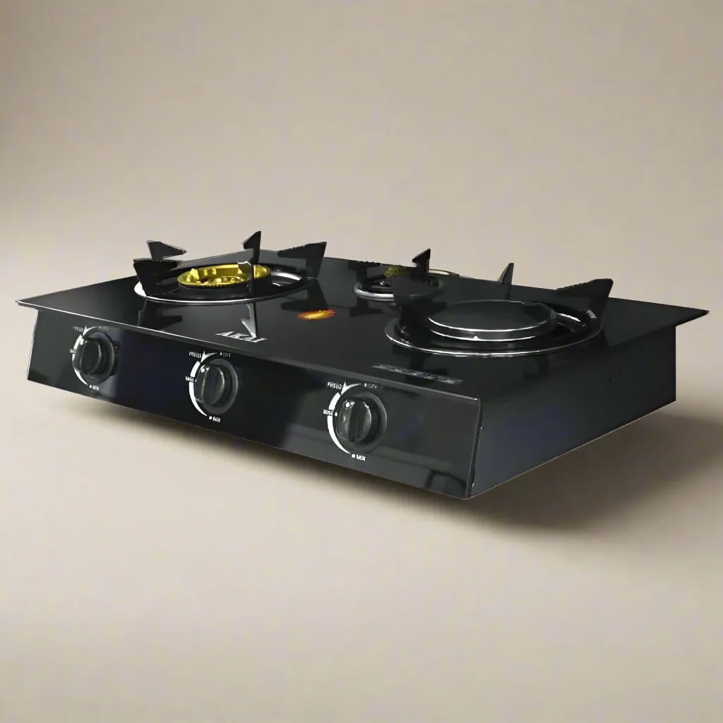 Akai Infrared 3 Burner Table Top Gas Cooker - GC033A-8536