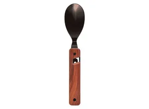 Akinod Multifunction Magnetic Cutlery (Black Mirror Finish) - Coral Wood