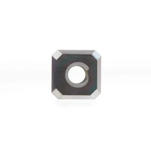 Amana Tool RCK-457-DLC Solid Carbide Insert Cutter Replacement Knife Blade for Solid Wood, 4 Cutting Edges Diamond-Like Carbon (DLC) 12 x 12 x 1.5mm x 45 Degree Angle
