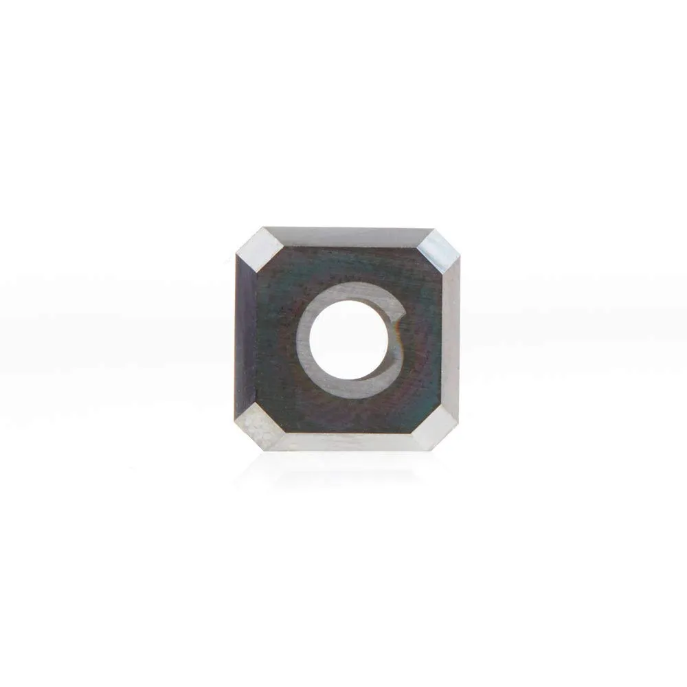Amana Tool RCK-457-DLC Solid Carbide Insert Cutter Replacement Knife Blade for Solid Wood, 4 Cutting Edges Diamond-Like Carbon (DLC) 12 x 12 x 1.5mm x 45 Degree Angle