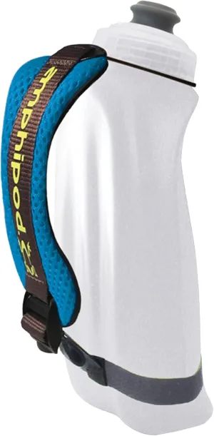 Amphipod Hydraform Handheld Bottle, Ergonomic Runners BPA-Free Hydration/Fuel Water Bottle for Endurance Runners, Hiking & Jogging - Blue - 12 oz.