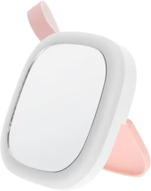 Angoily Travel Makeup Mirror Portable LED Compact Mirror Light USB Rechargeable