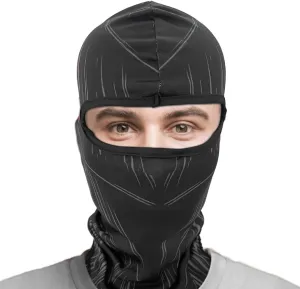 Anime Ski Mask with Design - Black Brsrk Balaclava Summer Skii and Winter Masks for Men Women, Face Cover Windproof Motorcycle UV Protection