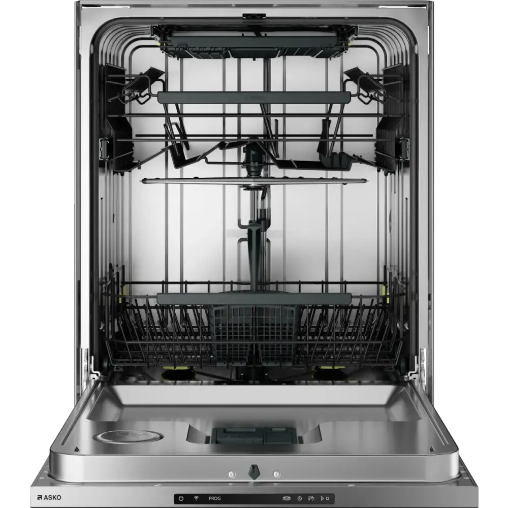 Asko 24" Dishwasher, 40 Series, Water Softener, Pocket Handle, Stainless