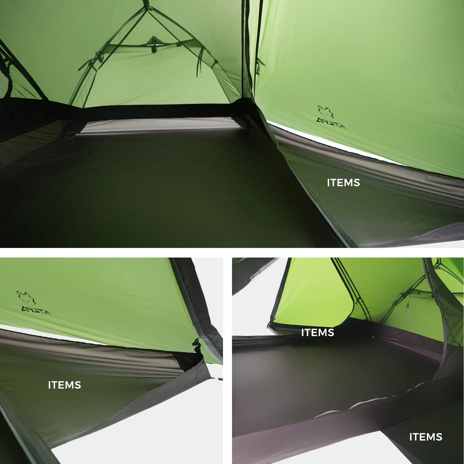 ATEPA 1-Person Ultralight Backpacking Tent