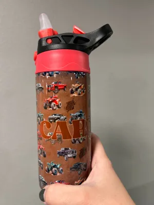 Atv/ Truck  Kids Sippy Cup or Water Bottle