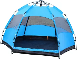 Automatic Pop Up Tent 8 Person Double Layer Pop Up Tent for Traveling for Fishing (#2)