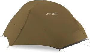 Backpacking Tent, Floating Cloud 2 Easy Setup 2 Person 3/4 Season Ultralight Tents Waterproof Windproof Double Layer Lightweight Outdoor Tent for Camping, Hiking, Hunting, Survival