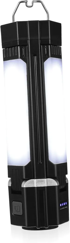 Battery Operated Lantern Led Tent Light Rechargeable Battery Camping Lights for Tent and Outdoor