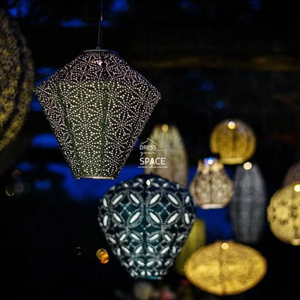 Bazaar Tulip 20 - Sage Green - Solar Lantern