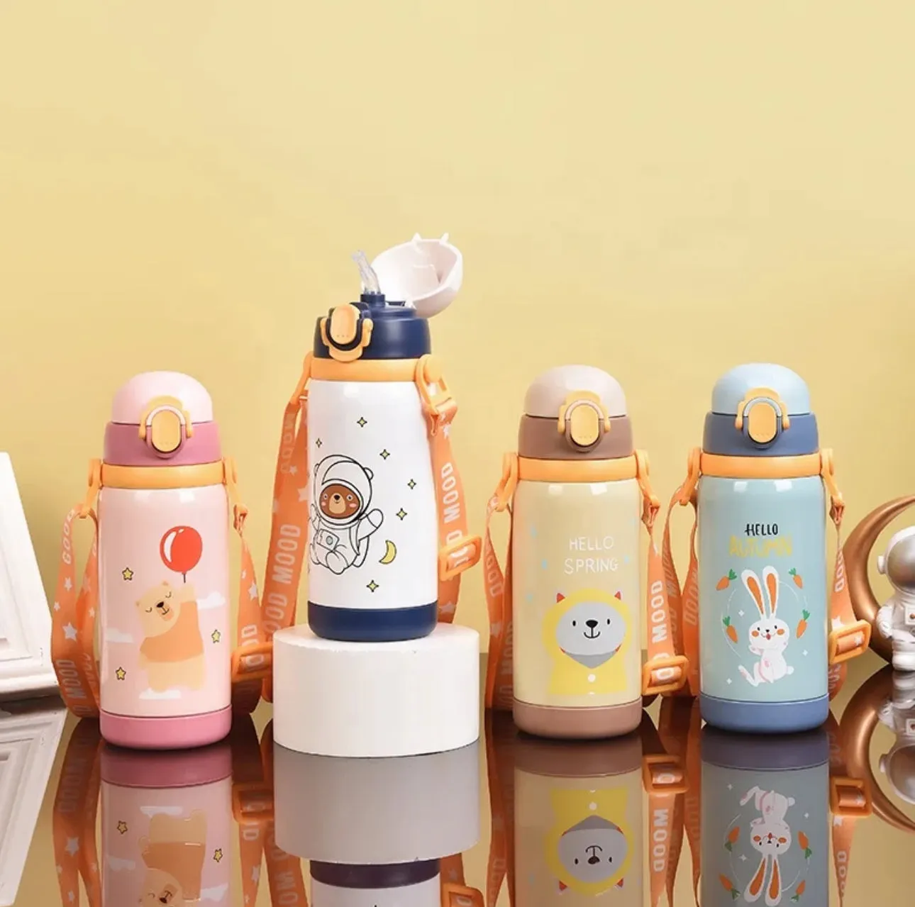 Bear Vacuum Stainless Steal Bottle