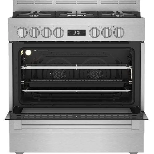 Beko 90 cm 5-Burner Stainless Steel Gas Stove BFC916GMX Inox