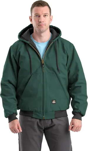 Berne Men's Heritage Duck Hooded Active Work Jacket