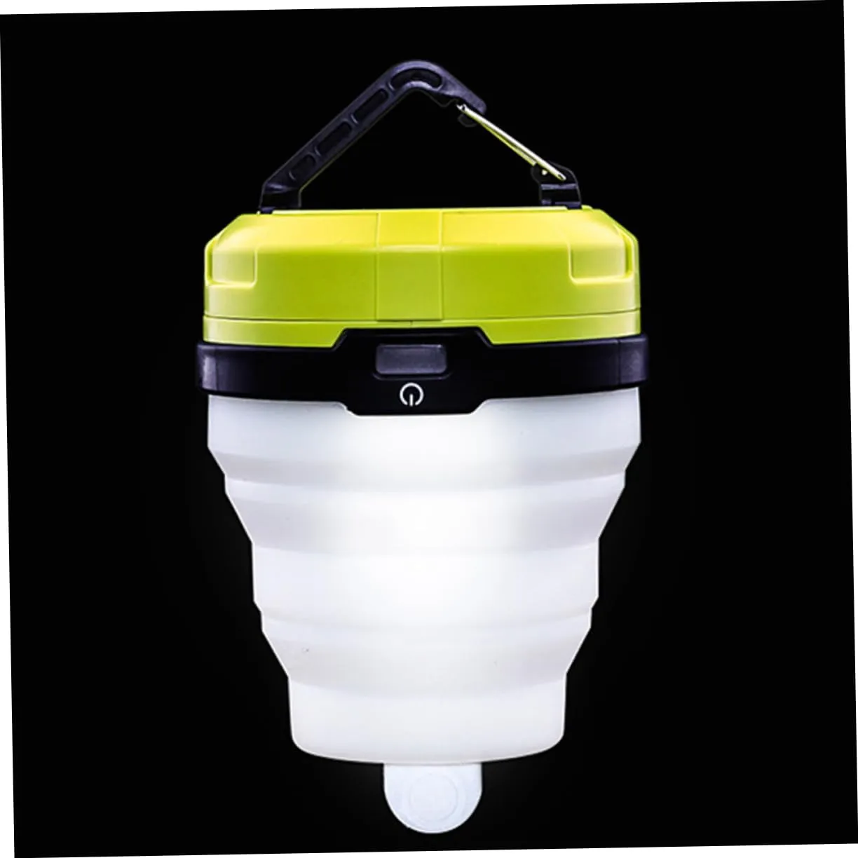 BESPORTBLE 3pcs Solar Rechargeable Camping Light Collapsible Lantern for Hiking Emergency Outdoor Tent Lamp Handle