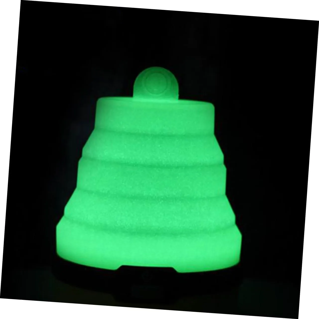 BESPORTBLE 3pcs Solar Rechargeable Camping Light Collapsible Lantern for Hiking Emergency Outdoor Tent Lamp Handle