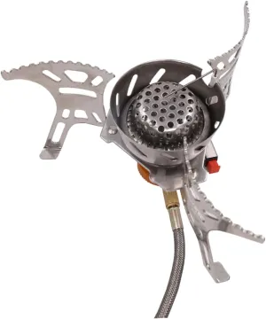 BESPORTBLE Windproof Camping Gas Stove Portable Burner Camping Oven Propane Gas One Stove