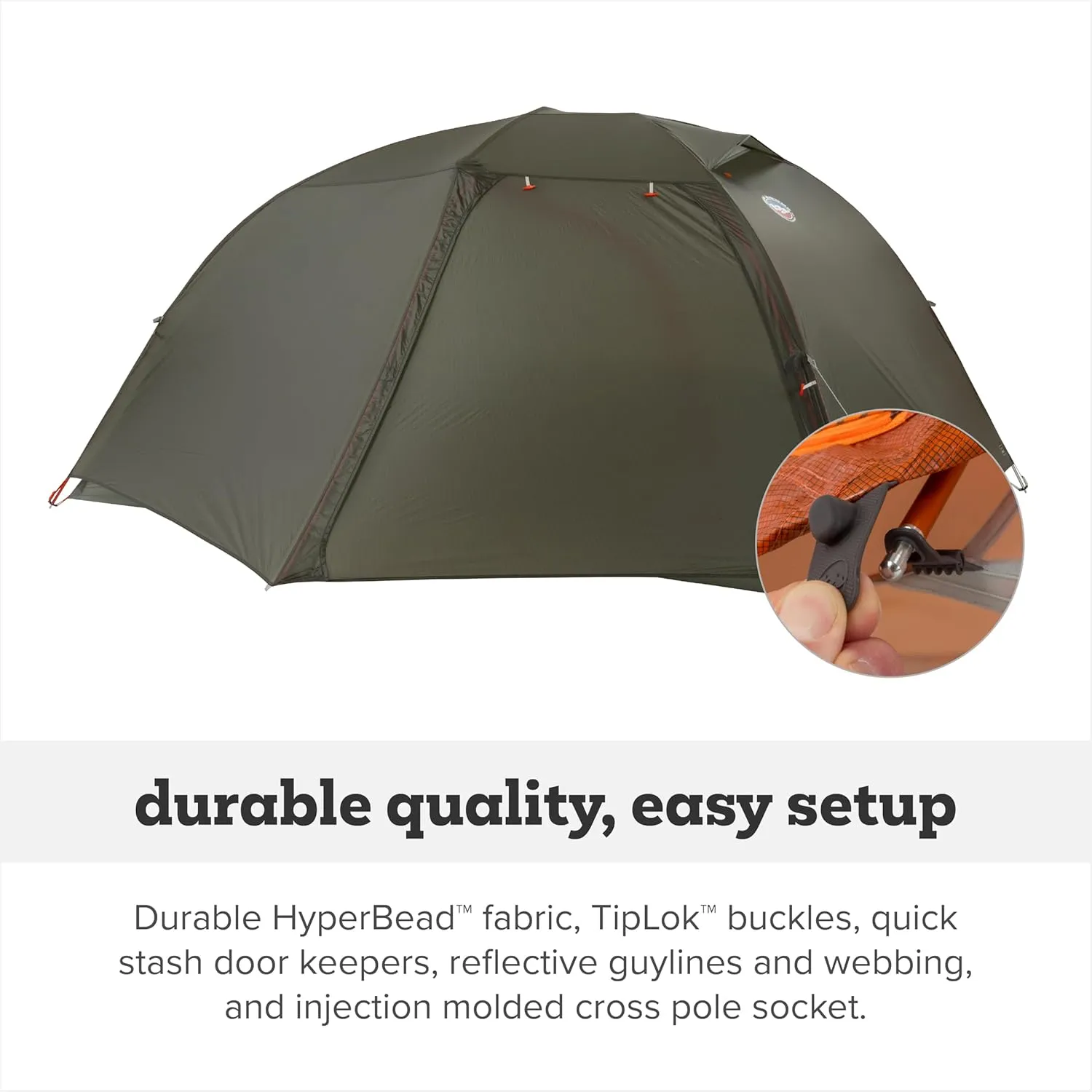 Big Agnes Copper Spur UL - Backpacking Tent for Camping, 3 Season, Ultralight, Waterproof, Anodized Poles