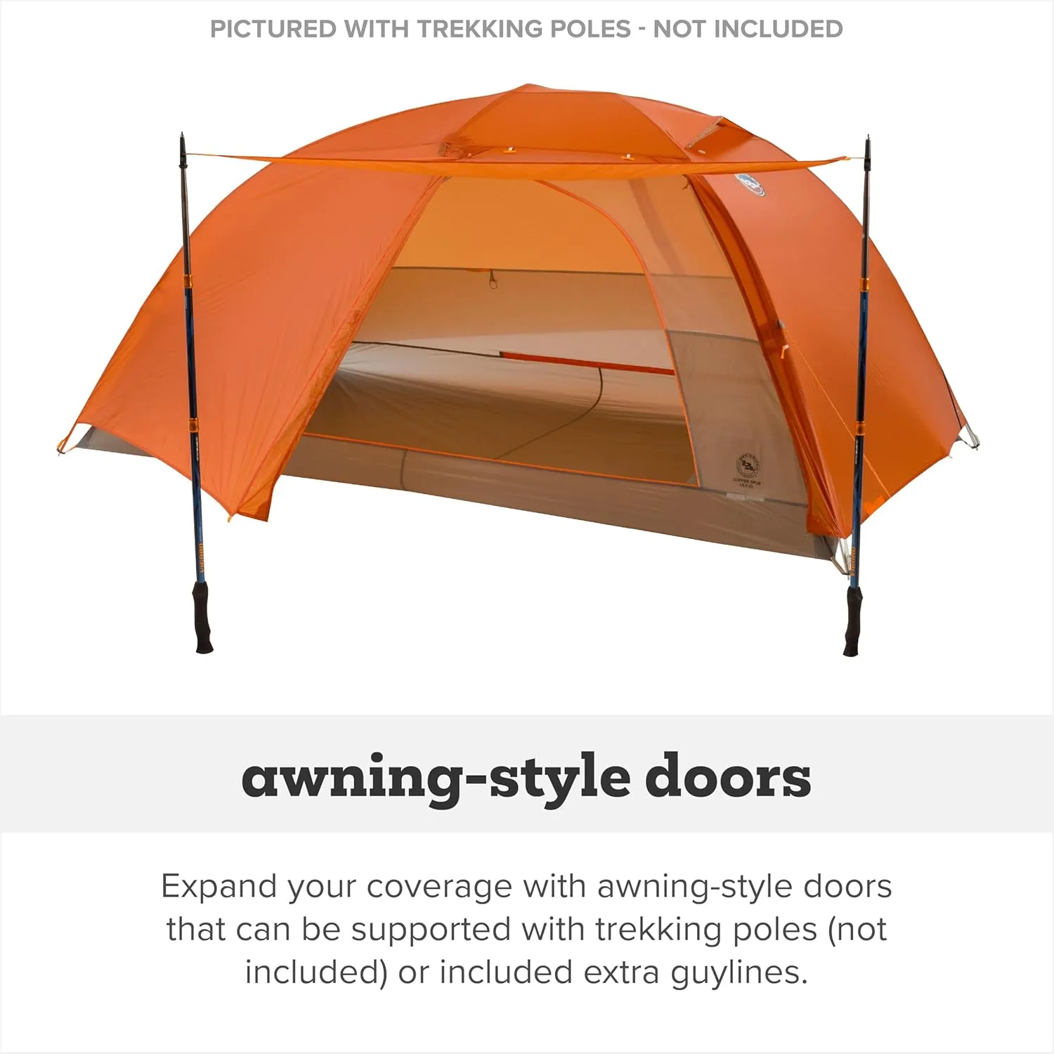 Big Agnes Copper Spur UL - Backpacking Tent for Camping, 3 Season, Ultralight, Waterproof, Anodized Poles