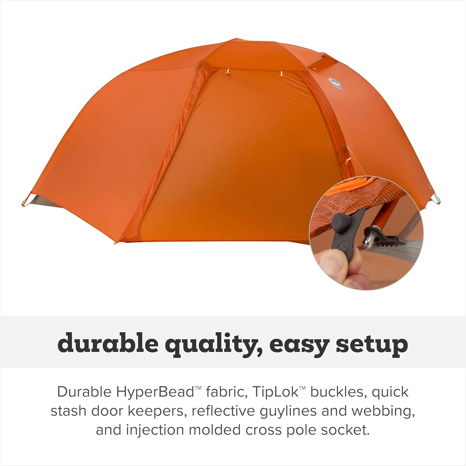 Big Agnes Copper Spur UL - Backpacking Tent for Camping, 3 Season, Ultralight, Waterproof, Anodized Poles