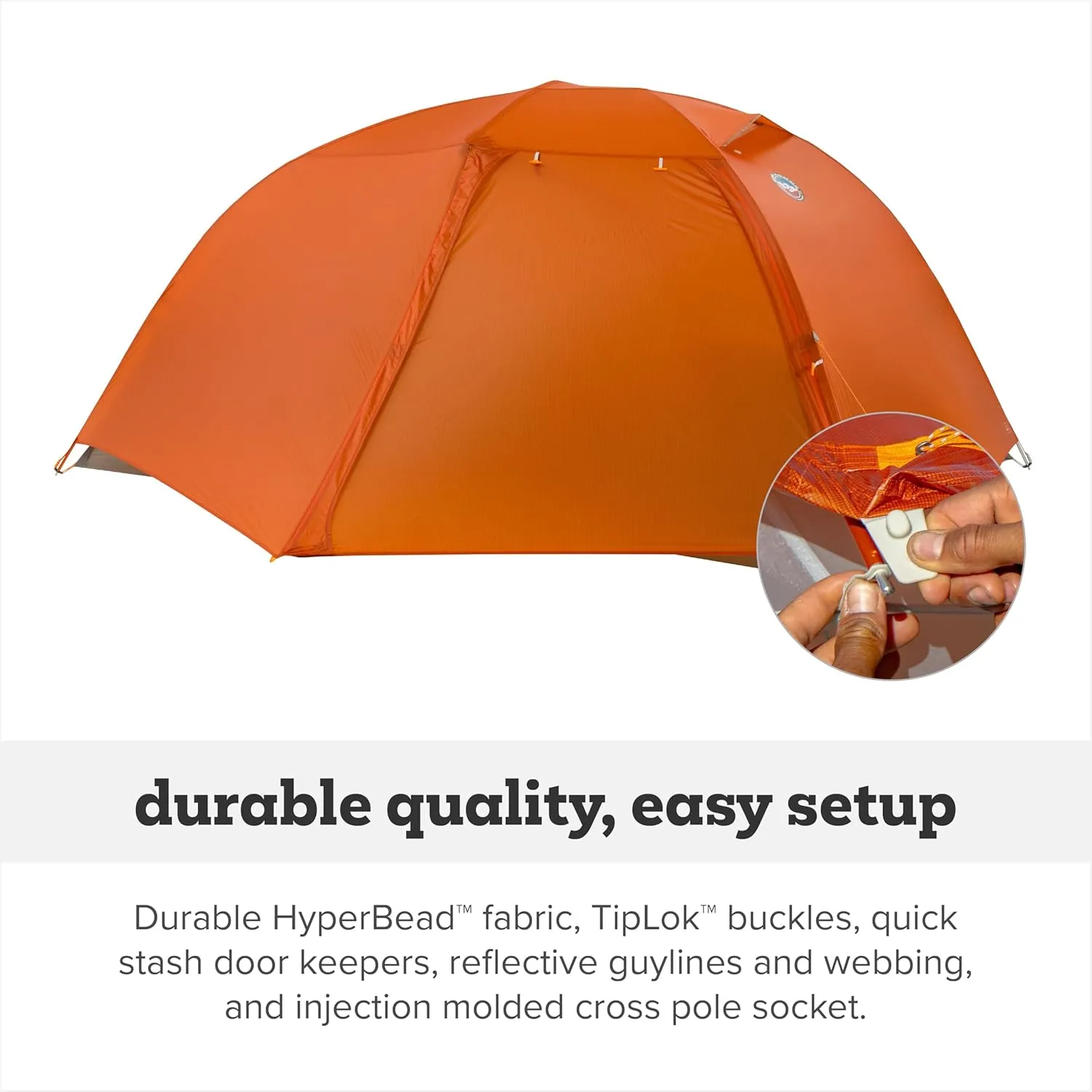 Big Agnes Copper Spur UL - Backpacking Tent for Camping, 3 Season, Ultralight, Waterproof, Anodized Poles
