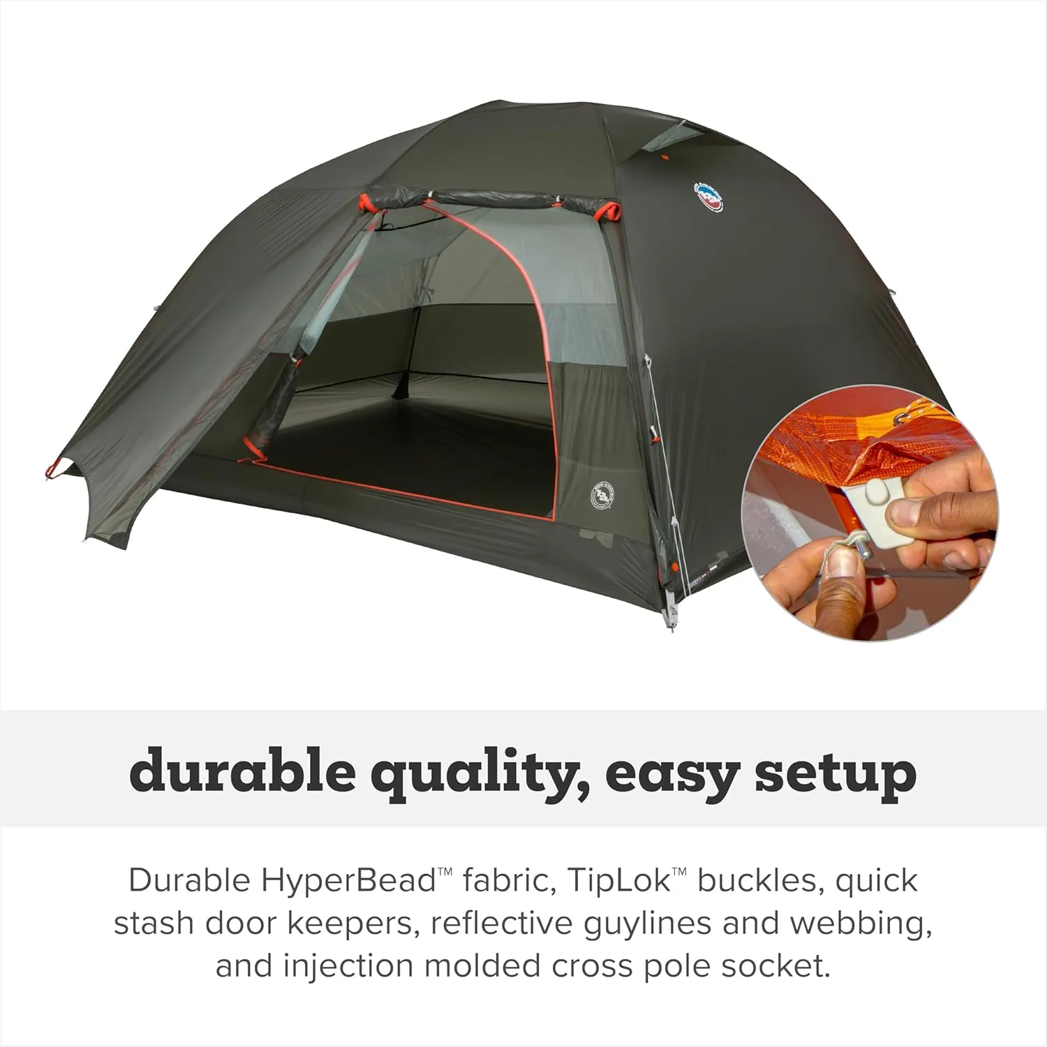 Big Agnes Copper Spur UL - Backpacking Tent for Camping, 3 Season, Ultralight, Waterproof, Anodized Poles