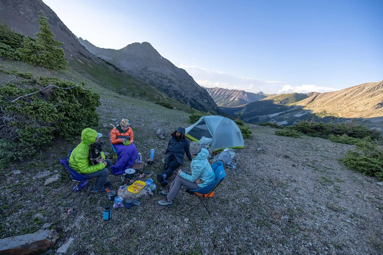 Big Agnes Skyline Ultralight Backpacking Chair, Royal Purple
