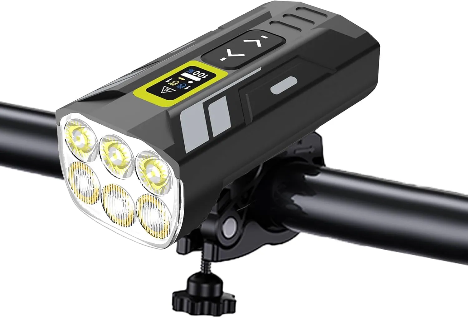 Bike Lights for Night Riding, 12000 mAh Bike Headlight for Mountain, Rechargeable Bike Light for Road