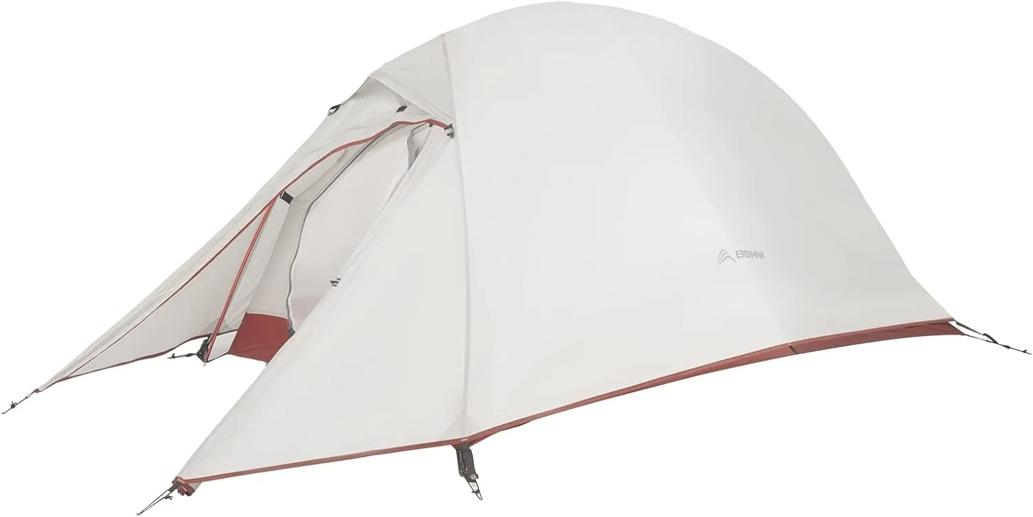 BISINNA 1 Person Lightweight Backpacking Tent with Footprint - 3 Season Free Standing Dome Ultralight Portable Camping Hiking Waterproof Backpack Tents
