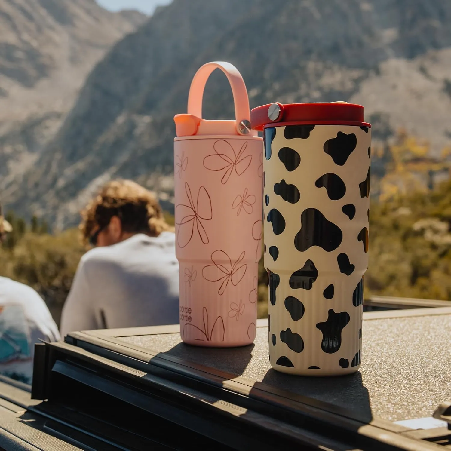 BOTTLE BOTTLE Insulated Water Bottle with Straw and Handle Stainless Steel Water Bottles for Car Sports Home Office and School 26oz Leak Proof