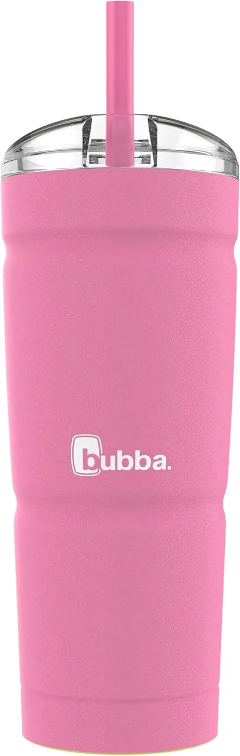 Bubba Envy S Stainless Steel Tumbler 24oz. Water Bottle Medium Azalea