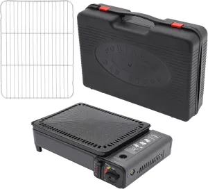 Butane Grill Stove, Portable Camping Grill Gas Stove, Portable Butane Gas Stove