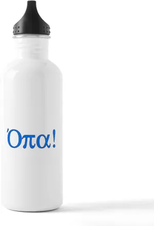 CafePress Opa (In Greek) Stainless Water Bottle 1 1.0L (34 oz) Stainless Steel Water Bottle
