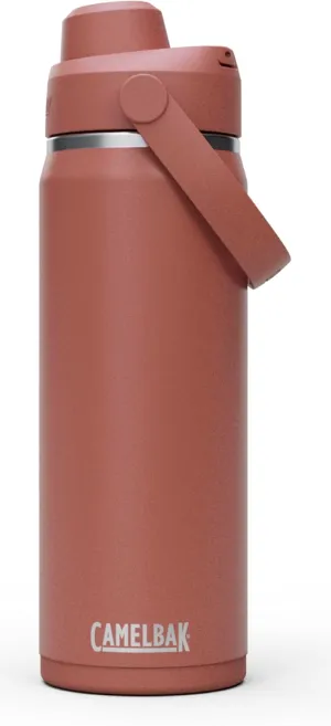 CamelBak Thrive Chug Water Bottle 20oz - Insulated Stainless Steel, Sierra Red