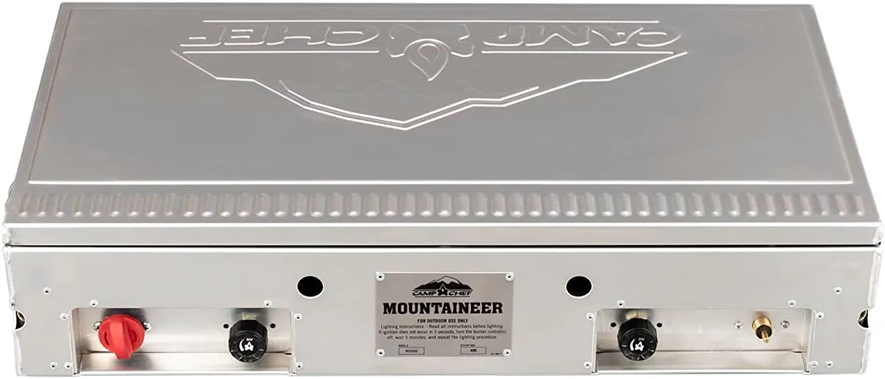Camp Chef Mountaineer Aluminum Cooking System, Silver, MS40AX
