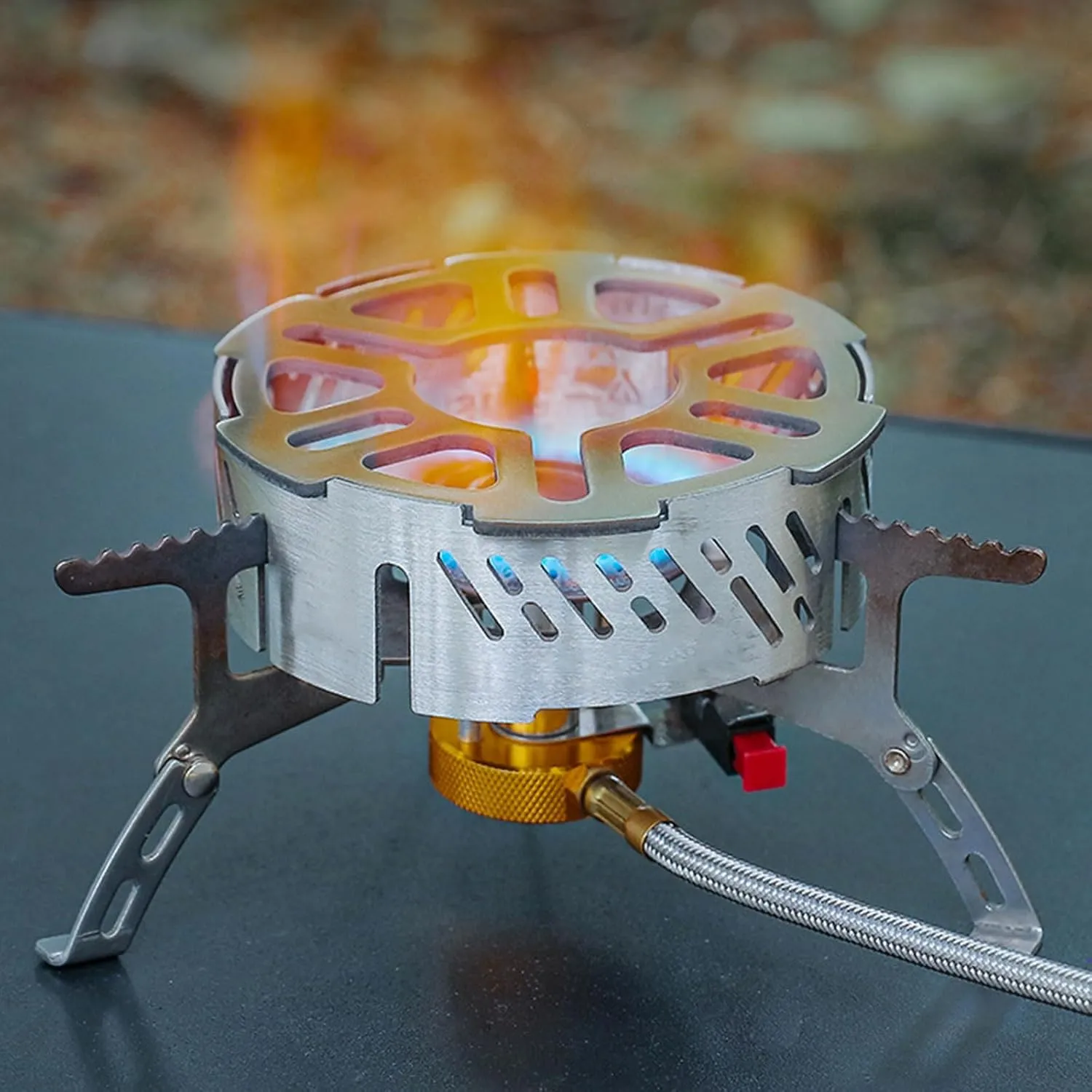 Camp Stove Windproof Rings Outdoor Stove Windshield Stainless Steels Stove Windscreen Windproof Stove Rack