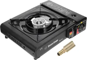 Camping Cooking Portable Gas Stove Cassette Stove Outdoor Cookware Sturdy Construction