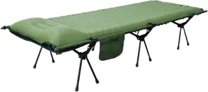 Camping Cot Bed Aluminum Frame Lightweight Compact Foldable Inflatable Portable Ultralight Folding