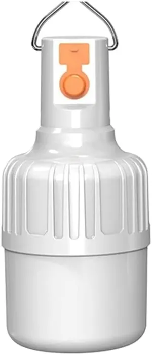 Camping Lantern Camping Lantern Rechargeable LED, Hanging Tent Light with Hook, Dimmable Waterproof Bulb for Camping Outdoor Emergency, 1200mAh Portable Light for Camping Hiking Fishing Outage