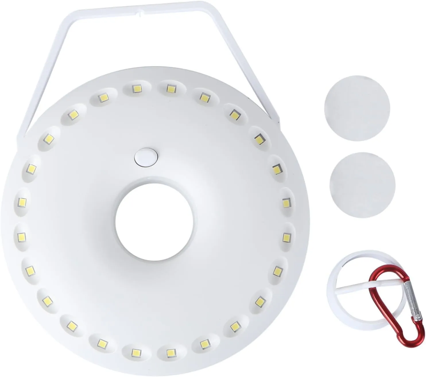 Camping Lantern, Portable Collapsible Hanging Light Essential for Home, OutdoorCamping Light for Tent LED Lantern 48 Bulbs Battery-Powered Tent Camping Lamp Patio Umbrella Light