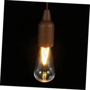 Camping Lantern, Portable Collapsible Hanging Light Essential for Home, OutdoorPull Light Pendant Light Kit Outdoor Hanging Lanterns LED Bulbs for Camping Tent Lamp Outdoor Camping