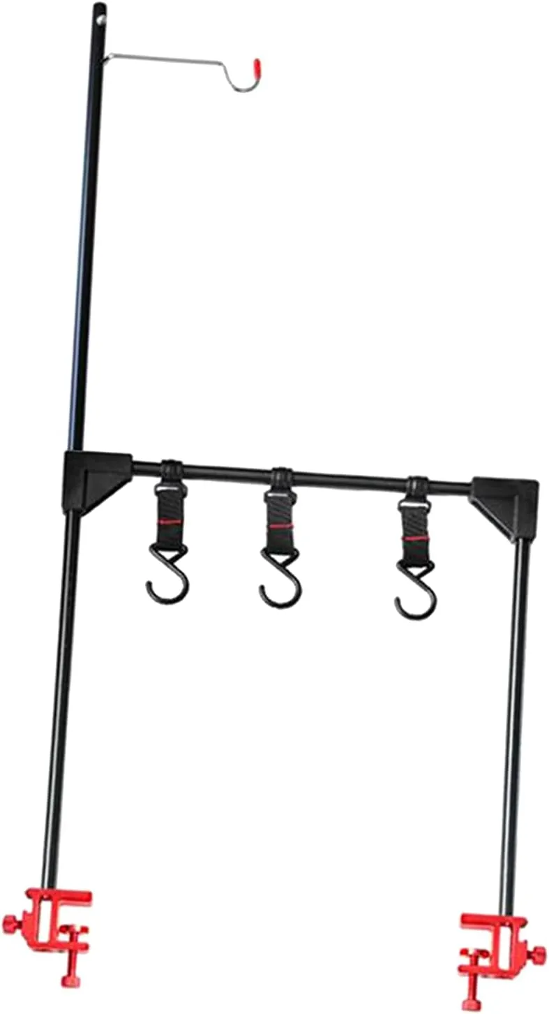 Camping Lantern Stand Hanging Rack Lightweight Detachable Tent Lamp Stand Hanging Poles Hanger Holder Stick
