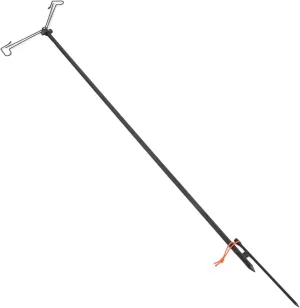 Camping Lantern Stand Portable Adjustable Height Collapasible Lantern Stand Pole for Hanging Lanterns, Solar Lights, and Wind Chimes in Camping, Fishing, or Garden Decoration