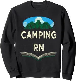 Camping RN Camper Forest Camp Jungle Vacation Wildlife Sweatshirt