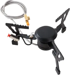 Camping Stove - Portable Folding Windproof Stove - Foldable Cooker Split Burner Cooking Device for Road Trip Mountaineering Picnic Outdoor