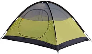 Camping Tent 2 People, Outdoor Shade Canopy Waterproof Tarp, Sun Shelter for Mountaineering Hiking Picnic Rainfly,Yellow