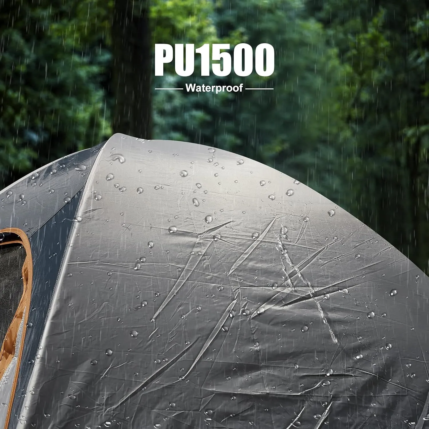 Camping Tent 2 Person, Waterproof Windproof Tent with Rainfly Easy Set up-Portable Dome Tents for Camping…