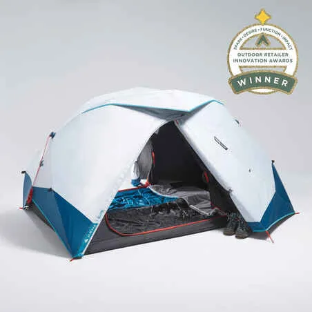 Camping tent 2 seconds easy - 2-person - fresh&black